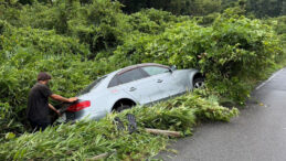 Japonya’da aşırı hız kaza getirdi: