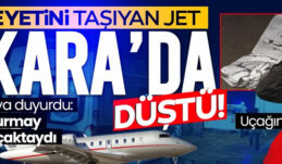 SON DAKİKA | Libya Genelkurmay Başkanının Falcon- 50 tipi jet Ankara’da düştü!